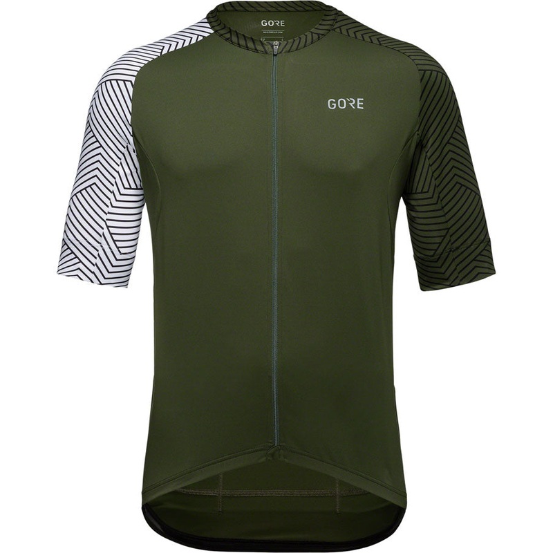 Gorewear C5 Jersey – Utility Green/White Men’s Small