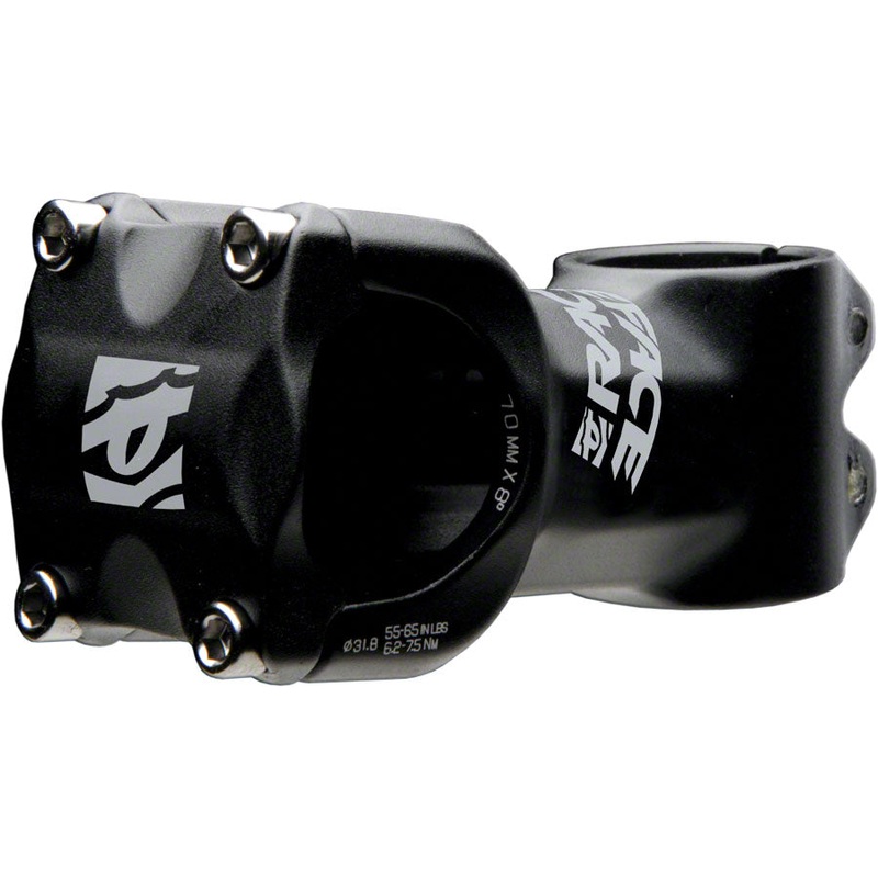 RaceFace Ride XC Stem – 70mm 31.8 Clamp +/-6 1 1/8″ Aluminum Black