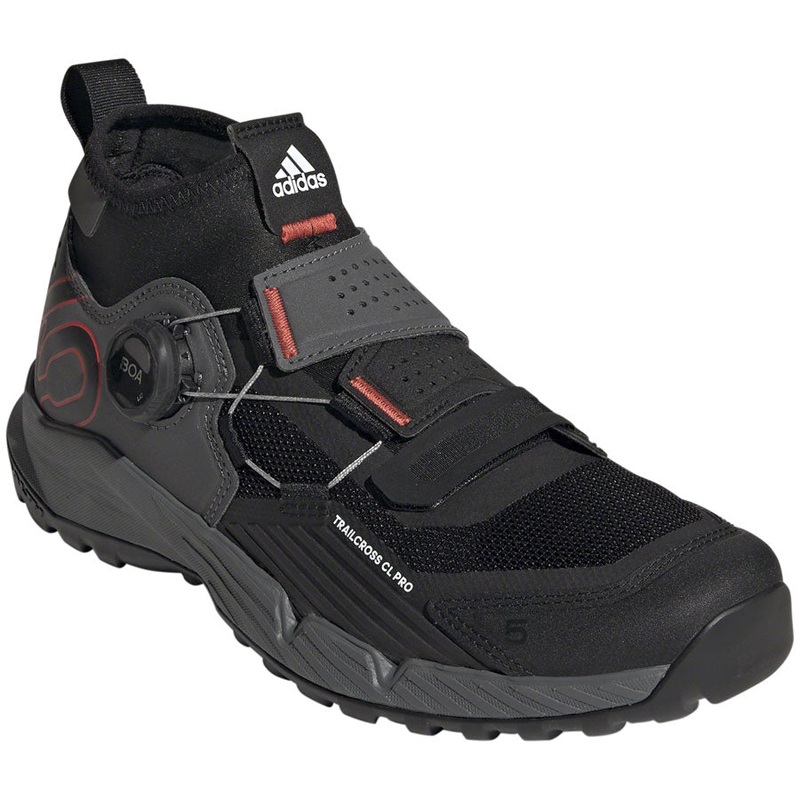 Five Ten Trailcross Pro Mountain Clipless Shoes – Women’s Gray/Black/Red 10