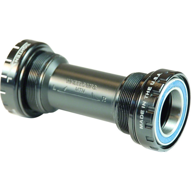 Wheels Manufacturing BSA Bottom Bracket – Shimano MTB ABEC-3 Bearings BLK Cups
