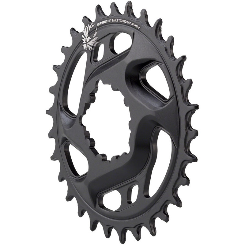 SRAM X-Sync 2 Eagle Cold Forged Direct Mount Chainring 30T 6mm Offset