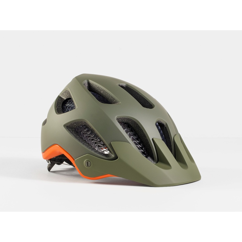 Helmet Bontrager Rally WaveCel Small Olive Grey/Roarang CPSC