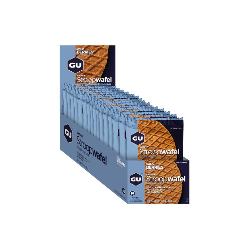 Supplement GU Stroopwafel Wild Berries 16 Pack/Box