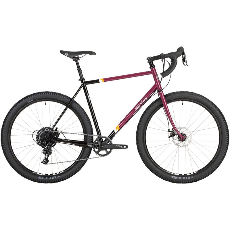 All-City Gorilla Monsoon Bike – 650b Steel APEX Charred Berry 52cm