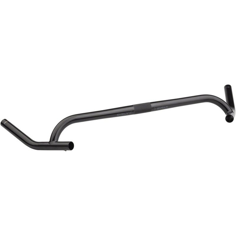 Surly Corner Bar Handlebar – 25.4mm Clamp 50cm Width Chromoly Black