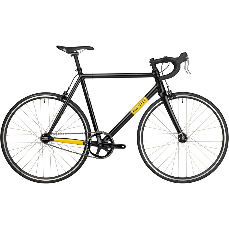 All-City Thunderdome Bike – 700c Aluminum Gold Fang 49cm