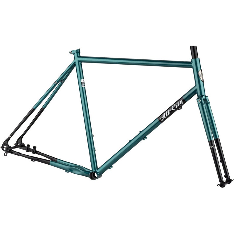 All-City Super Professional Frameset – 700c / 650b Steel Night Jade 55cm