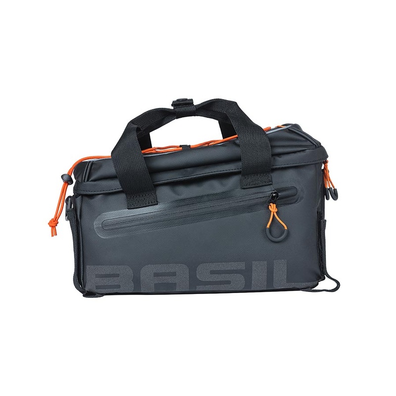 Basil Miles Trunk Bag 7L Black/Orange