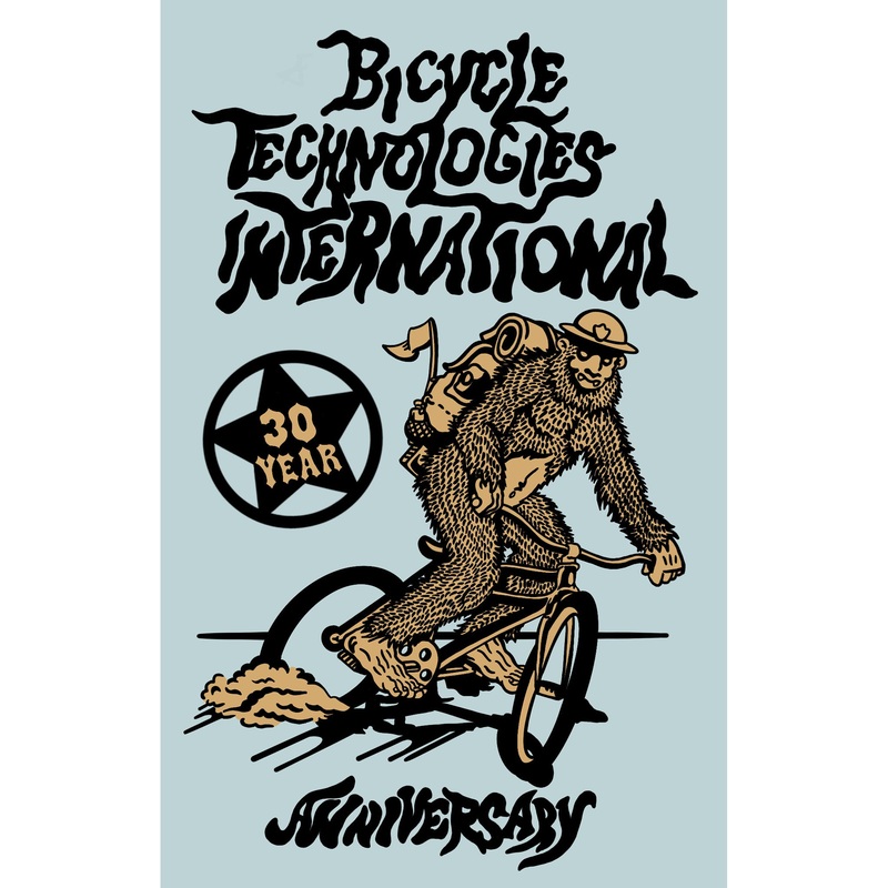 BTI 30th Anniversary Sasquatch Poster