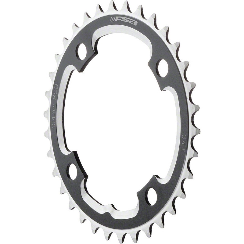 FSA DH/SS MTB 36t 104mm Chainring 3mm Thick Black