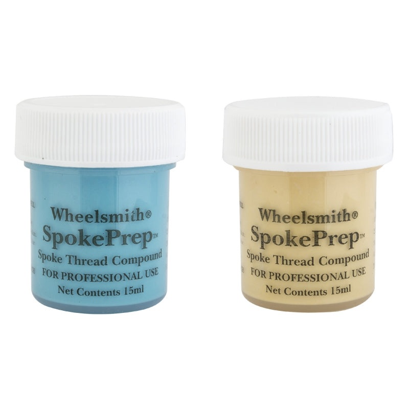 Wheelsmith Mini Spoke Prep 2-Pak 15ml Blue/Orange
