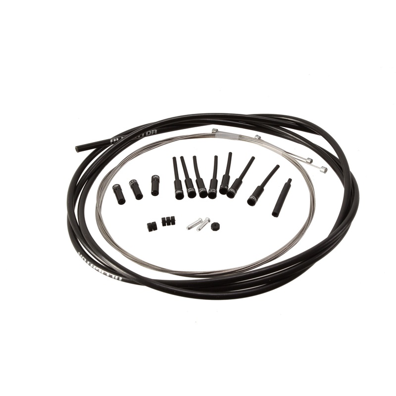 Alligator Superlight Derailleur Cable/Housing Set F/R – Blk