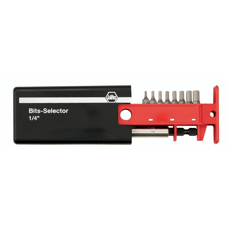 Wiha Tool Hex Selector with Bits/Magnetic Holder 1.5-8mm 9/Set