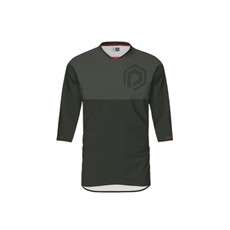 POLYGON AM ACELEO 3/4 SLEEVE MTB JERSEY M Dark/Green
