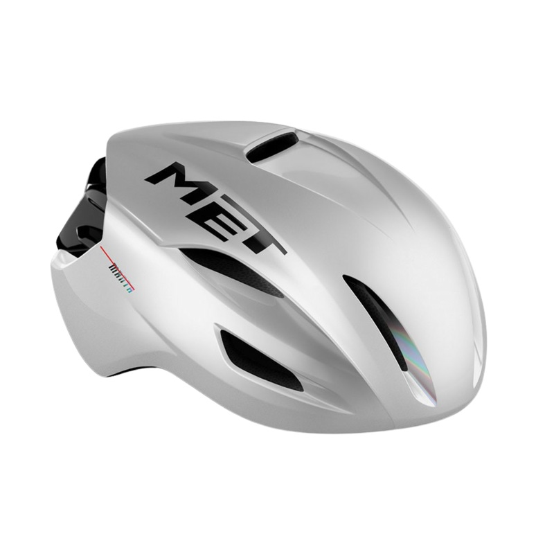 MET MANTA MIPS CE WHITE HOLOGRAPHIC | GLOSSY S (52-56)