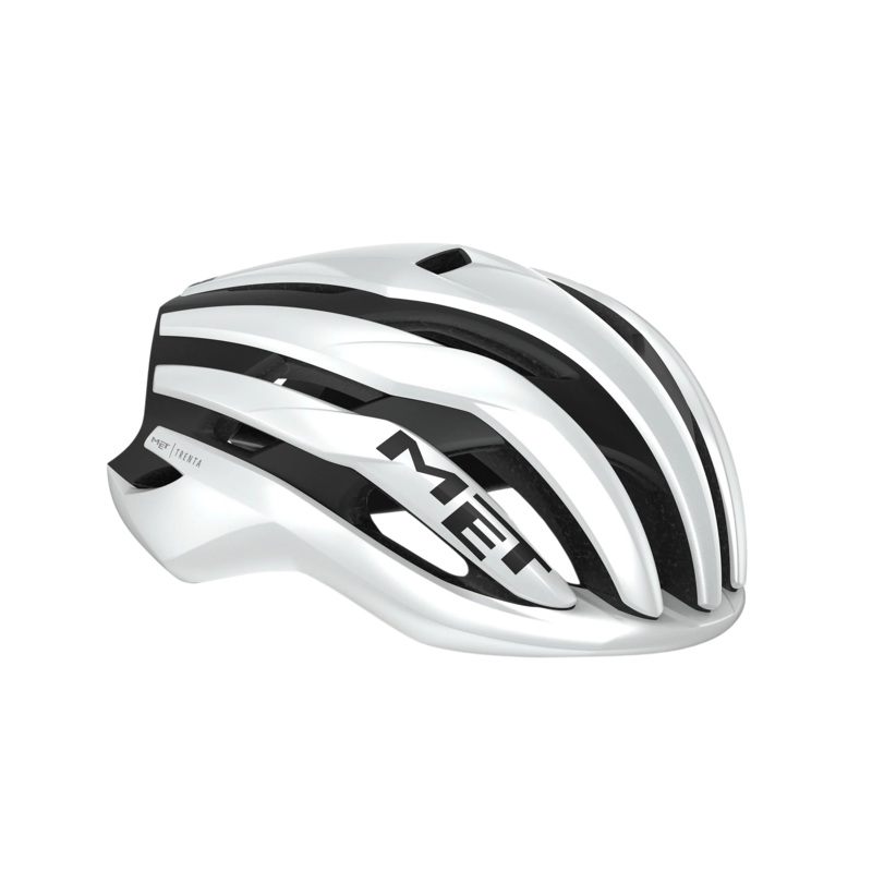 MET TRENTA MIPS CE WHITE BLACK | MATT GLOSSY SMALL
