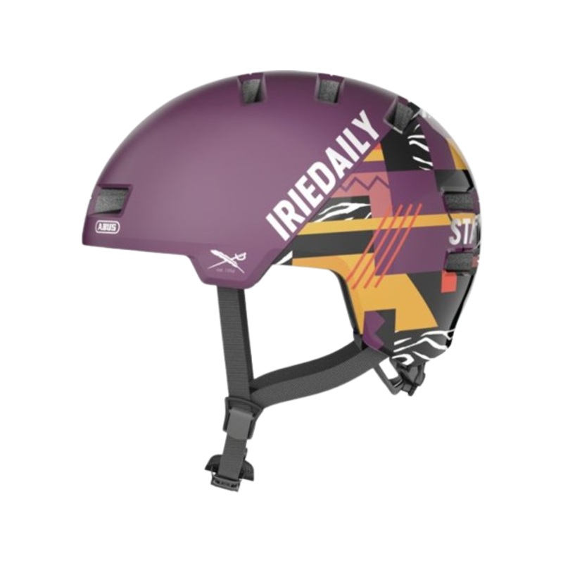 ABUS SKURB ACE JUNIOR HELMET M IRIEDAILY PLUM