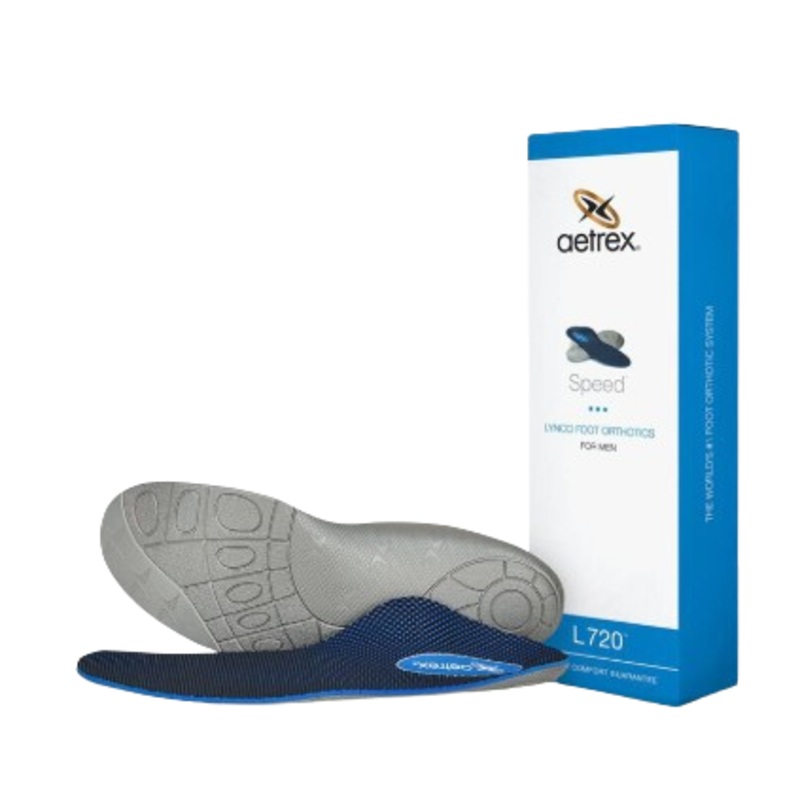 AETREX MEN’S SPEED ORTHO  POSTED/NEUTRAL INSOLES (7-15) L720 40 Blue