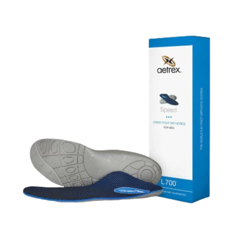AETREX MENS INSOLES SPEED ORTHO  CUPPED/NEUTRAL  ATX L700 40 Blue
