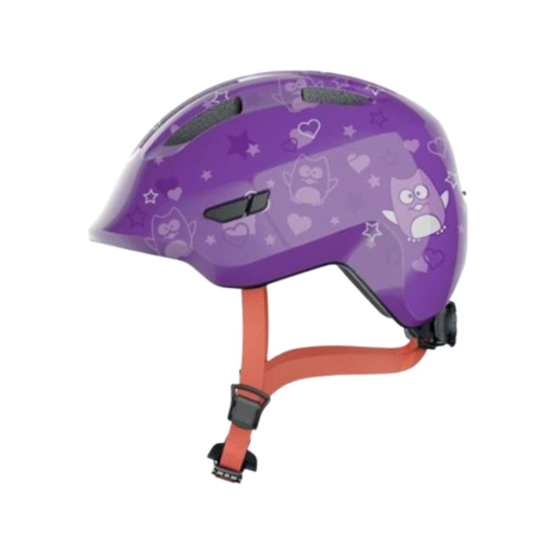 ABUS Smiley 3.0 Kids Helmet – Purple Star