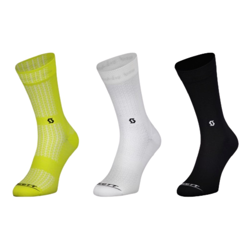 SCOTT-SOCK-PERFORMANCE-CREW- PERFORMANCE-SERIES S BLK/WHT