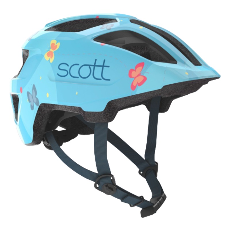 SCOTT SPUNTO KID (CE) HELMET BLUE/ORANGE