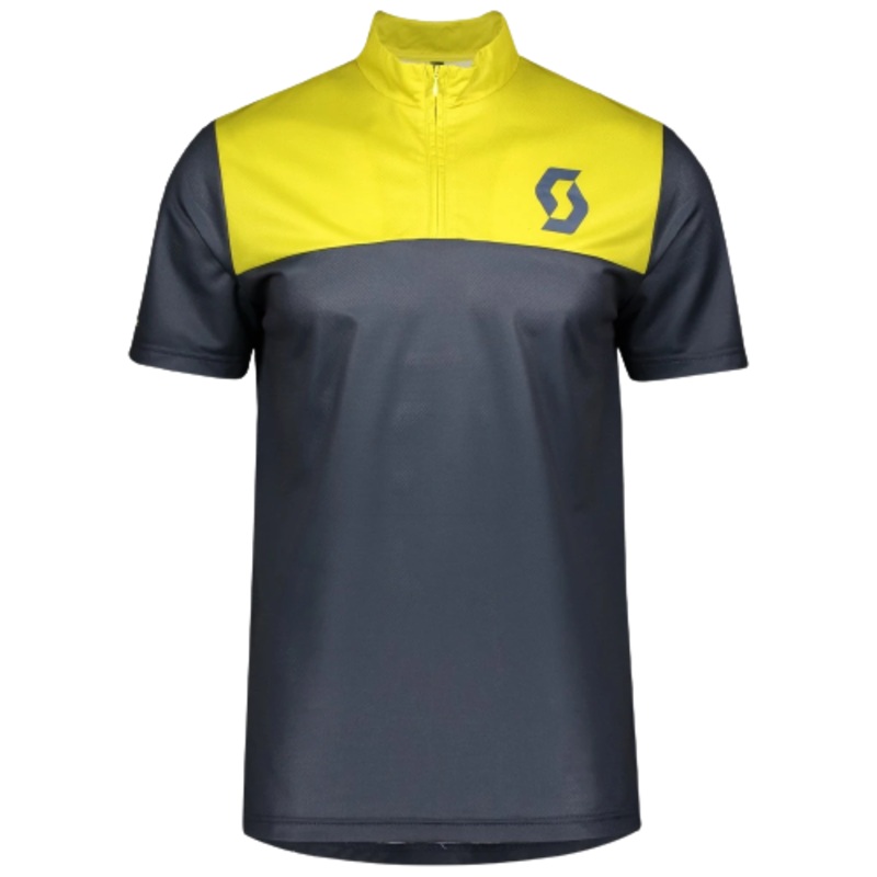 SCOTT TRAIL FLOW ZIP S/SL MEN’S SHIRT L