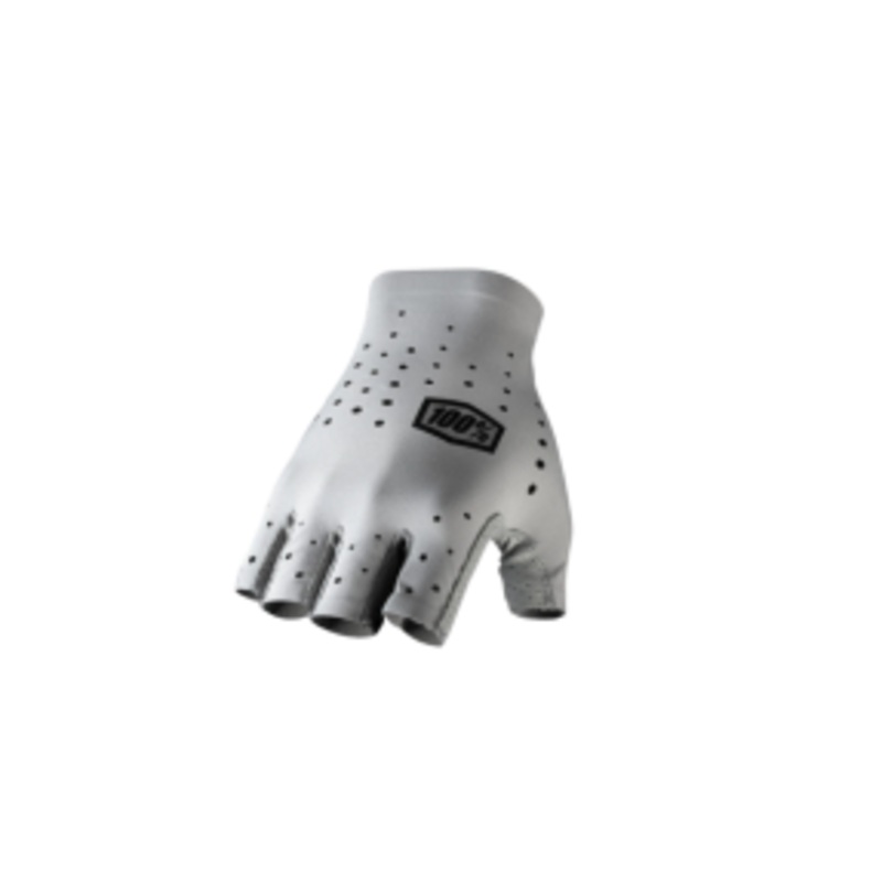100% EXCEEDA SLING SHORT FINGER GLOVES SMALL BLACK