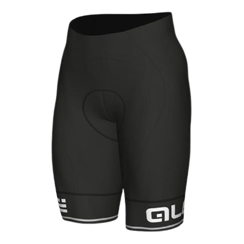 ALE PANTALONE S/B  SHORTS NERO BIANCO/BLACK WHITE XXS