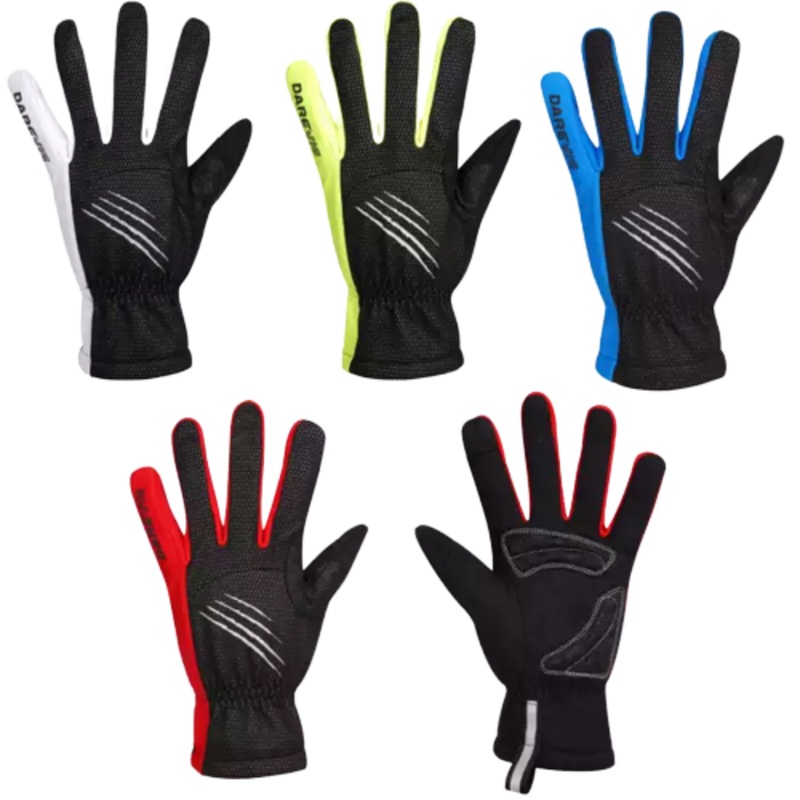 DAREVIE DVG023 THERMAL GLOVES M BLK/RED