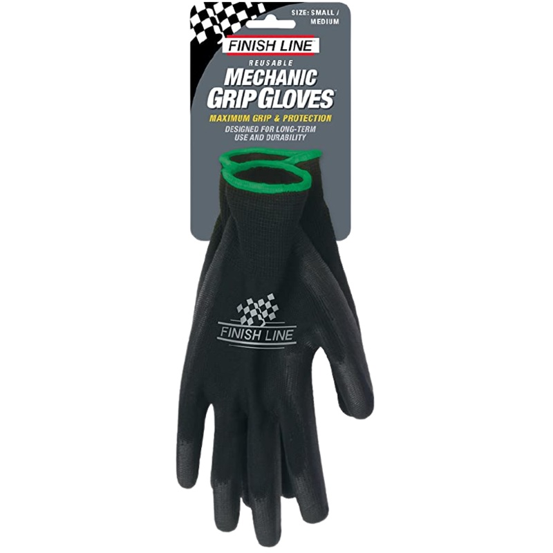 FINISH LINE MECHANIC GRIP GLOVES S/M