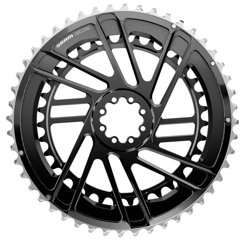 SRAM Force E1 2X Chain Ring Kit SRAM Chain Ring Kit Force E1 Non-Power Black – Direct Mount 4633T
