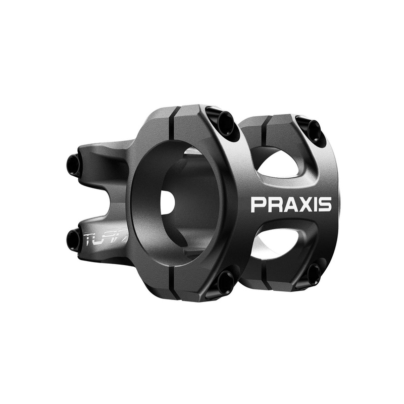 Praxis – 31.8mm Turn Stem PRAXIS TURN STEM 31.8mm / 32mm BLACK