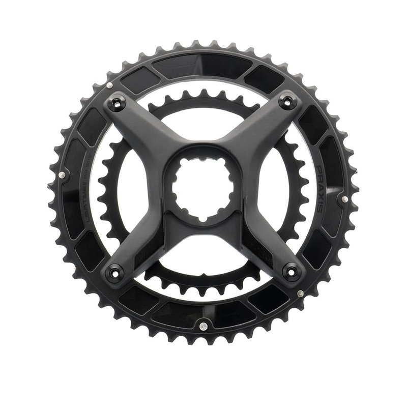 Praxis – Levatime II Spider & Ring Kits PRAXIS 48T/32T LEVATIME II X-RING/SPIDER KIT (12sp COMPATIBLE) 160/104 BCD BLK PX-KX4832-5012