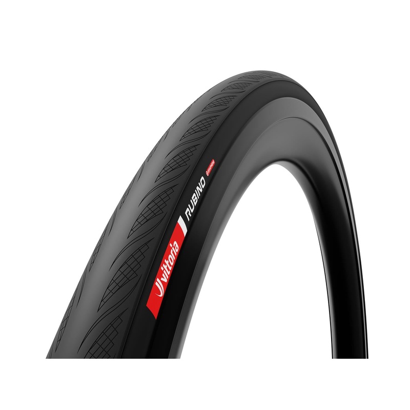 Vittoria 700c Rubino Tube Type Tyre Rubino 700×26 Tube Type Black G2.0