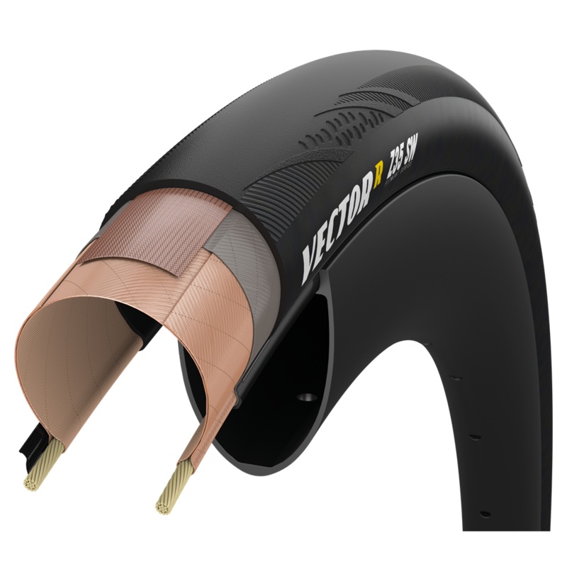Zipp Goodyear VectorR Z35 SW designed for Zipp Tubeless Tire 700X35c A1 Zipp Goodyear VectorR Z35 SW designed for Zipp Tubeless Tire 700X35c A1