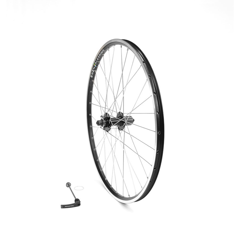 Ontrack – 26″ Disc Wheels, 6 Bolt Novatec Hubs WHEEL 26″ REAR 8/9/10sp 6 BOLT DISC QR QUANDO SN3R / EN24 BLK