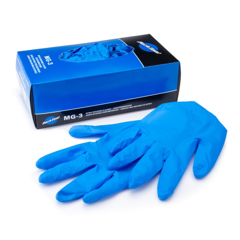 Park Tool – MG-2 – Nitrile Mechanics Gloves Park Tool Mechanics Gloves Nitrile, Small