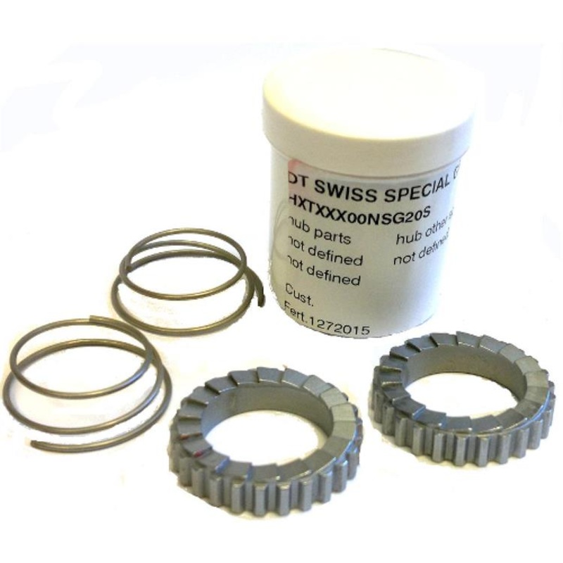 DT Swiss Miscellaneous DT Service Kit Ratchet 18T Including Ratchets, Grease and Springs (HWTXXX00NSK24S)