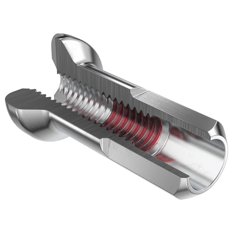 DT Swiss – Pro Lock Standard Nipple – Aluminium DT PRO LOCK STD NIPPLE ‘A’ 2.0 x 12mm Alloy Blk 1 pc