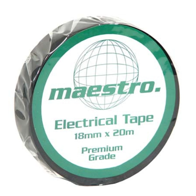 Insulating Tape INSULATION TAPE BLACK 18mm X 20mtr