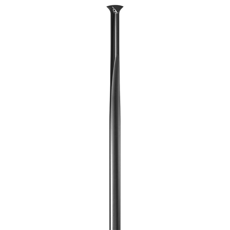 DT Swiss – Aero T-Head Black DT Aerolite II Spoke T-Head 242mm Straight Pull 2.0/0.7/3.1mm Black (1pc)