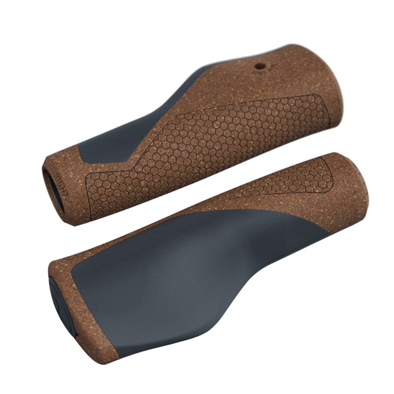 BBB – Mamba Cork Lock on BBB ‘MAMBA’ ERGONOMIC LOCK ON GRIPS 130mm CORK/BLACK