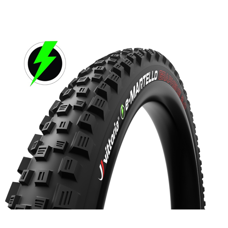 Vittoria e-Martello Enduro 27.5″ Tyre e-Martello 27.5×2.35 black 2-Ply 4C G2.0 TLR