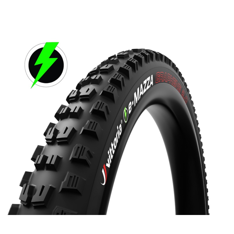 Vittoria  e-Mazza Enduro 27.5″ Tyre e-Mazza 27.5×2.4 black 2-Ply 4C G2.0 TLR