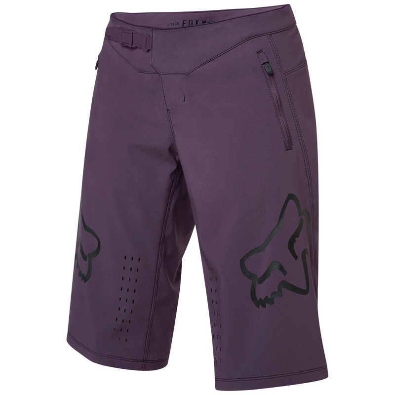 Fox Womens Defend Shorts – Dark Purple FOX WOMENS DEFEND SHORTS [DARK PURPLE] XS