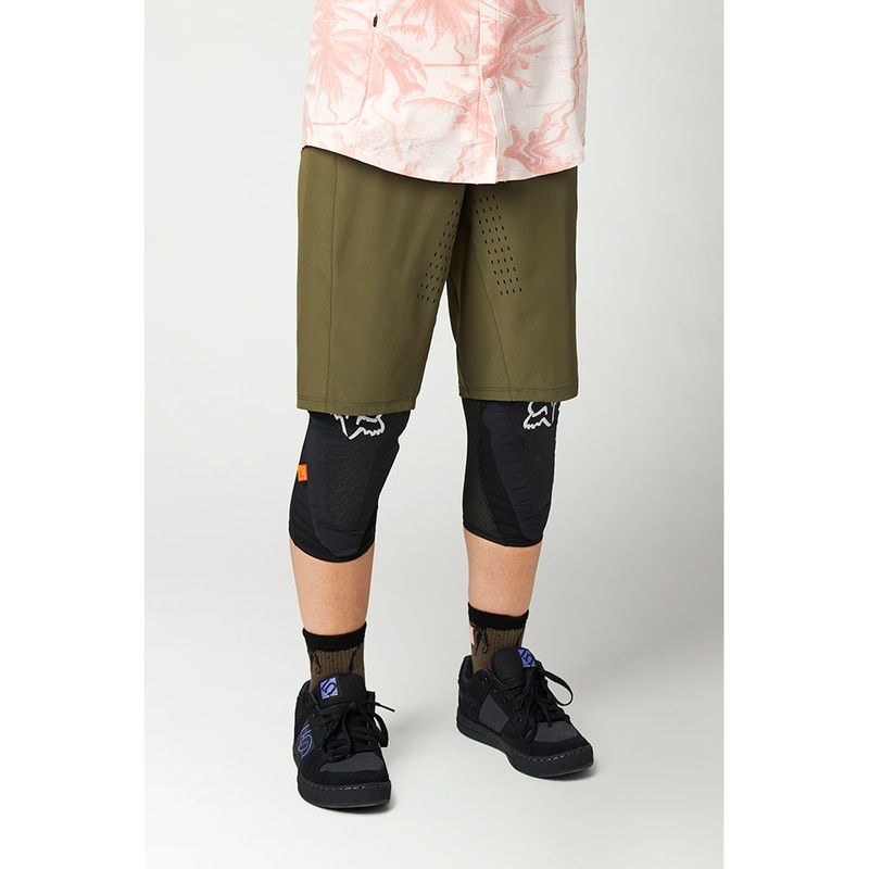 Fox Womens Flexair Lite Shorts No Liner – Olive Green FOX WOMENS FLEXAIR LITE SHORTS NO LINER [OLIVE GREEN] S