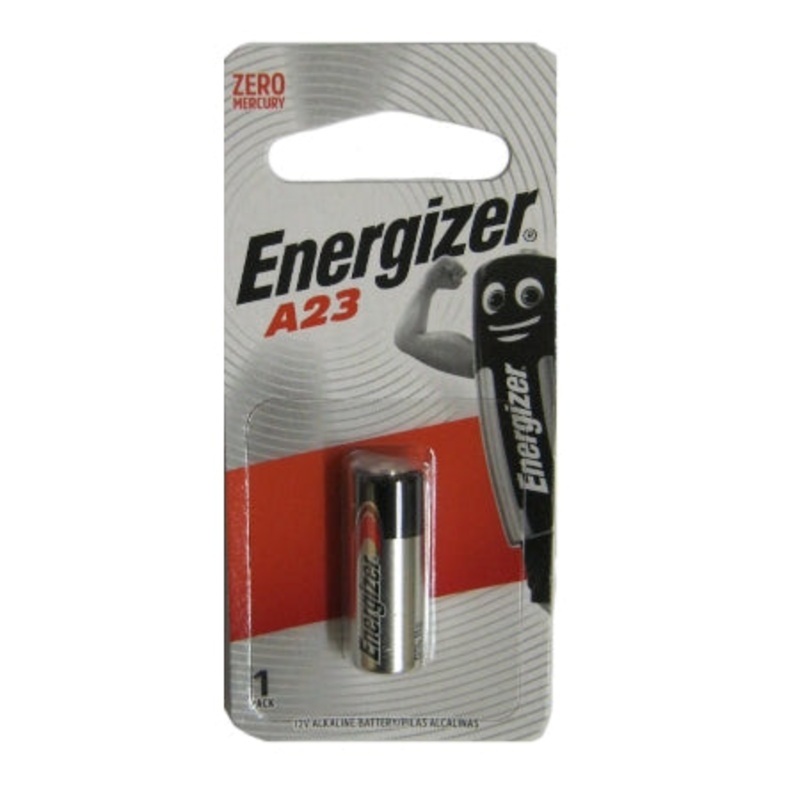 Energizer A23 12V Battery BATTERY ENERGIZER A23 ALKALINE 12V (EA)