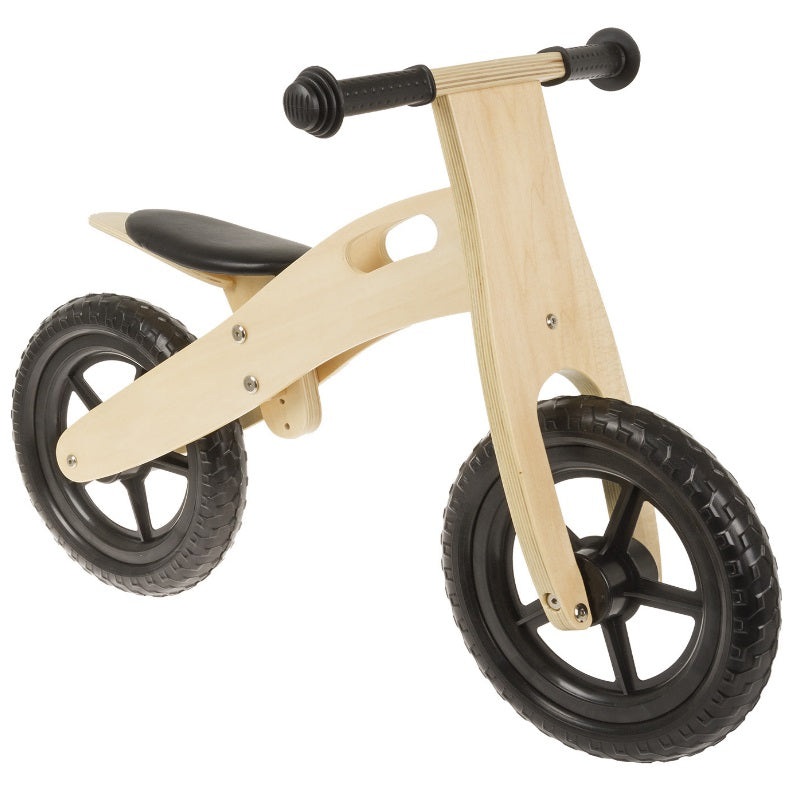 Wooden Balance Bike Black BALANCE BIKE WOOD/BLACK 12″ (EA)