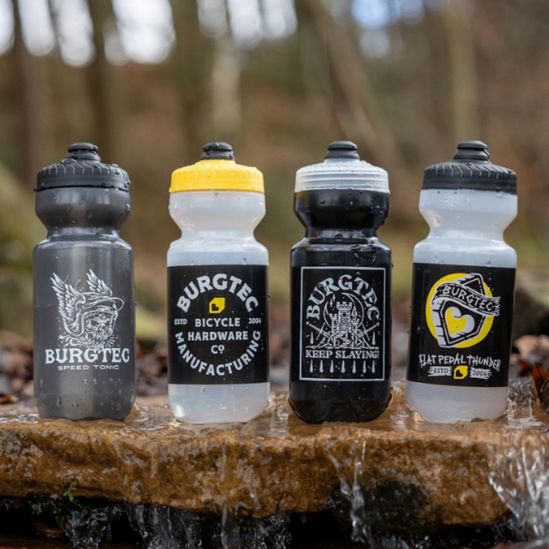 Burgtec Guzzle Purist 650ml Bottles Burgtec Guzzle Water Bottle – Flat pedal Thunder